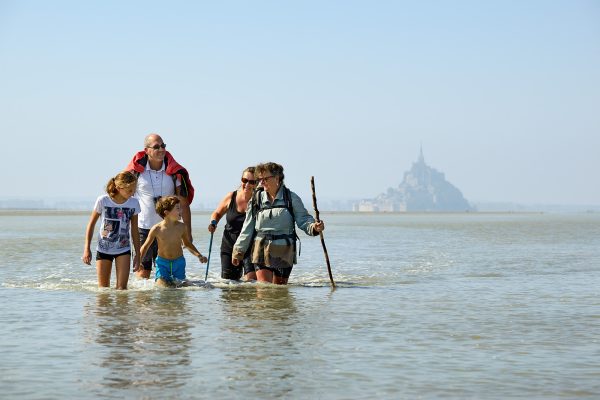 Traversée de la baie du Mont-Saint-Michel en famille - expérience