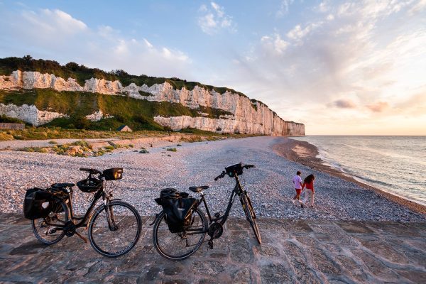 Itinéraire vélo maritime à Saint-Valéry-en-Caux