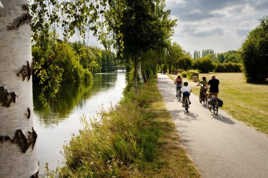 A vélo en vallée de Seine