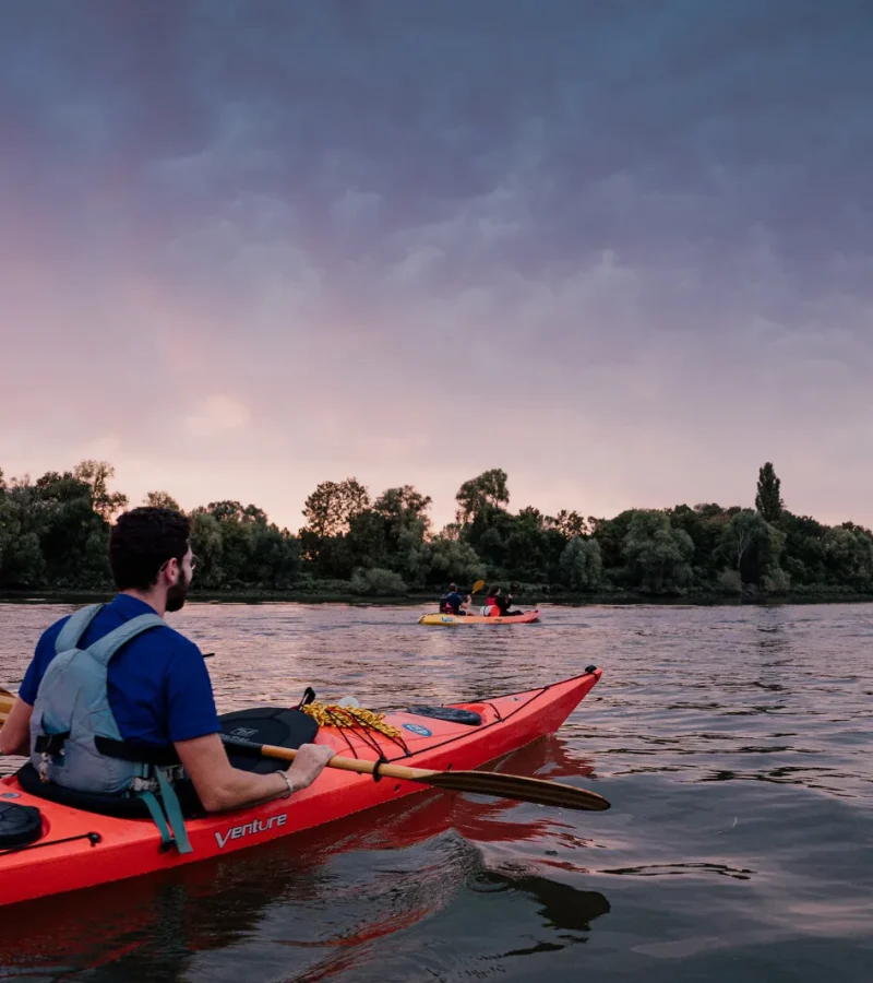Kayak Adventure along the Seine River