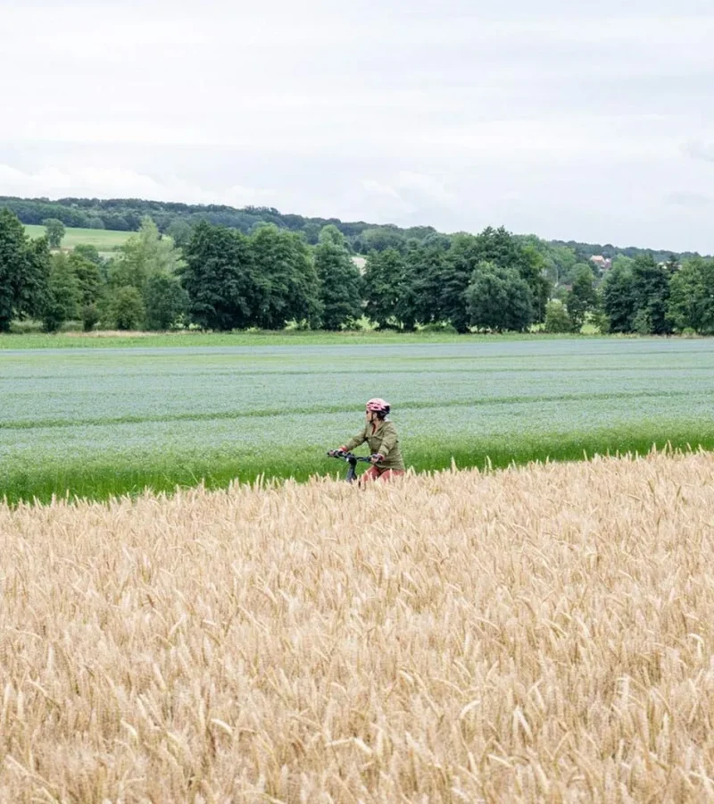 Cycling from Gisors to Dieppe along the Avenue Verte London-Paris®
