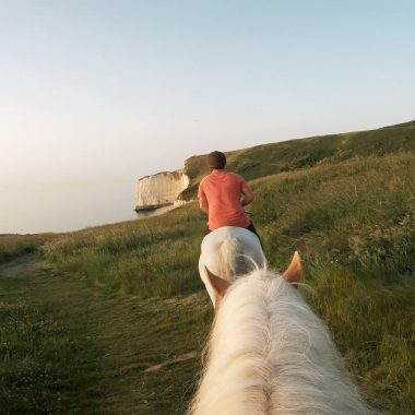 Balade à cheval domaine equestre Etretat