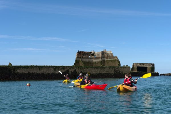 Kayaking in Arromanches - Asnelles