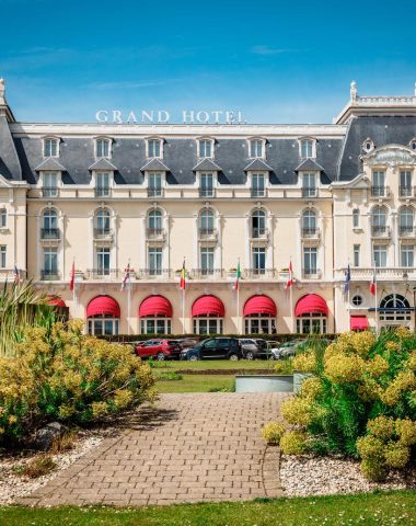 The Grand Hotel in Cabourg