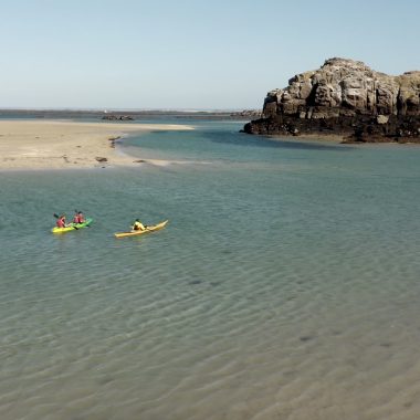 Kayak vers les îles Chausey - Expérience