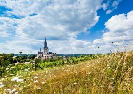 Abbaye Saint-Martin-de-Boscherville et campagne environnante