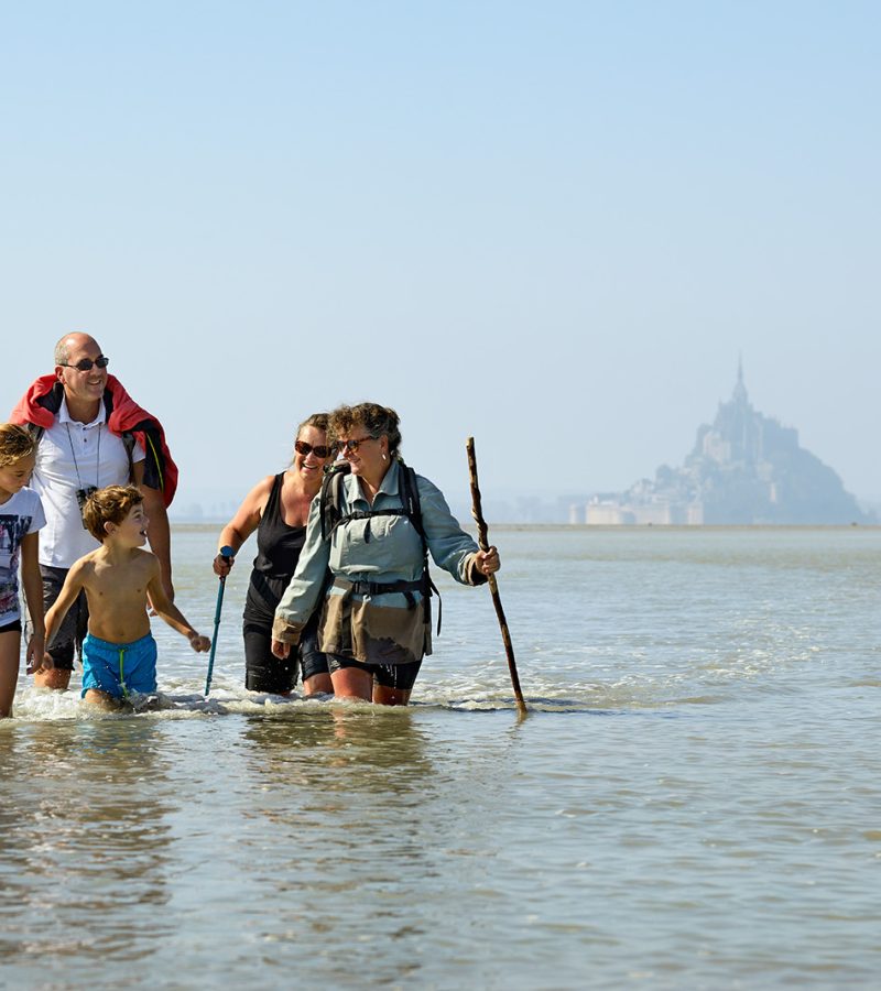 Into the Wild: Crossing the Bay of Mont-Saint-Michel on foot