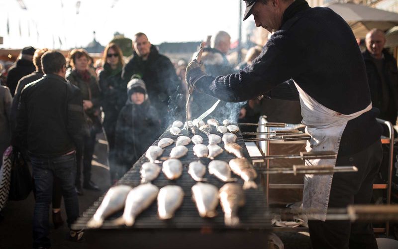 Herrings in Dieppe