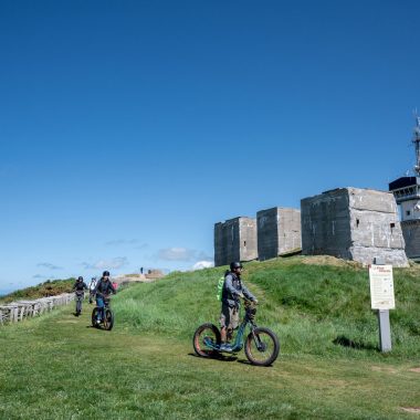 Rando en trottinette électrique à Fécamp
