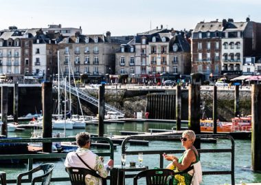 En terrasse à Dieppe
