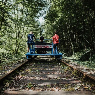 Velorail à Bagnoles de l'Orne