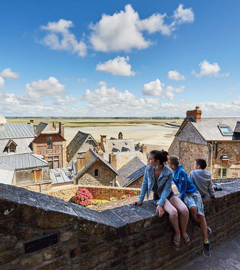A family trip to the Mont-Saint-Michel