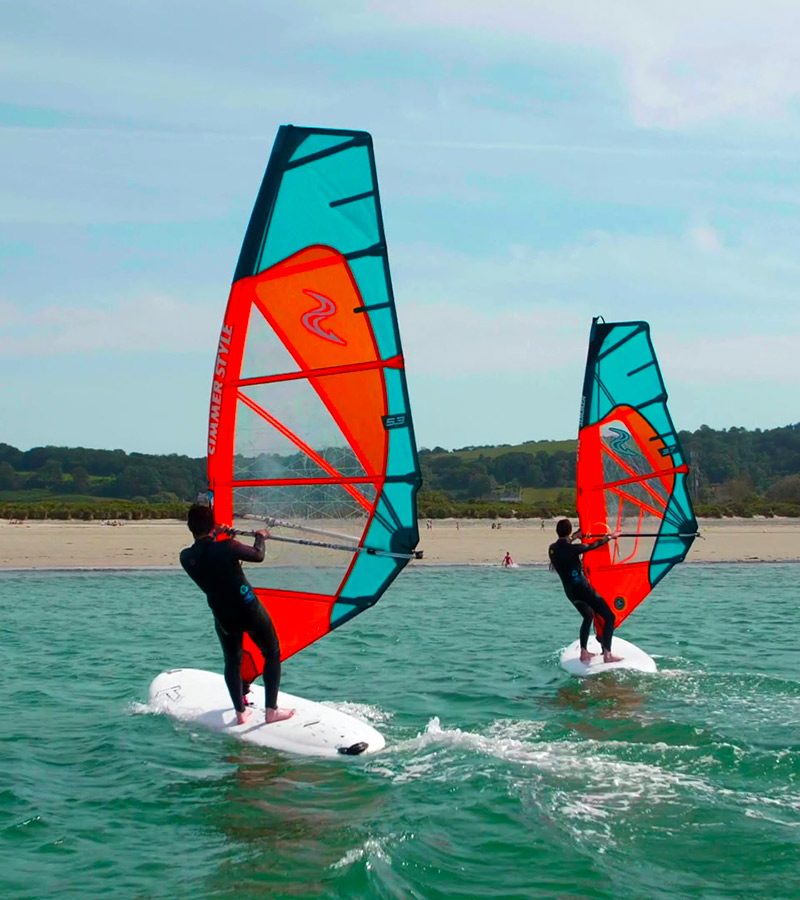 Windsurfing at Cap de la Hague