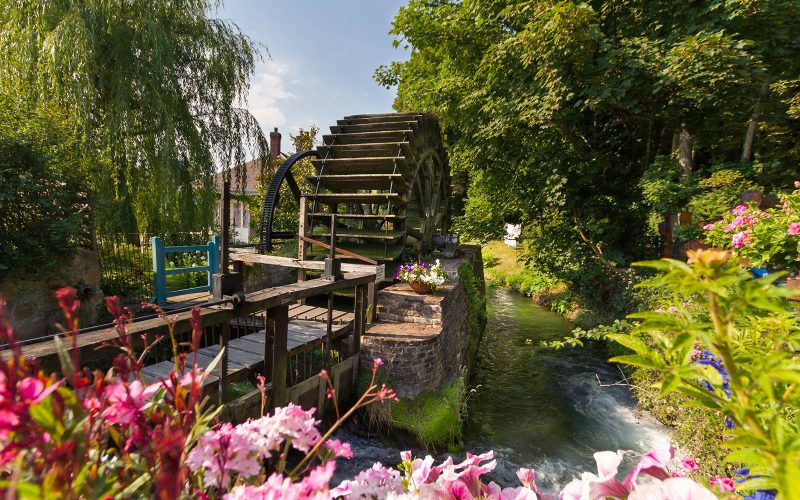Moulin à eau à Veules-les-Roses