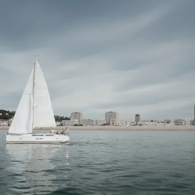 Sailing adventure off the coast of Le Havre with an overnight stay onboard