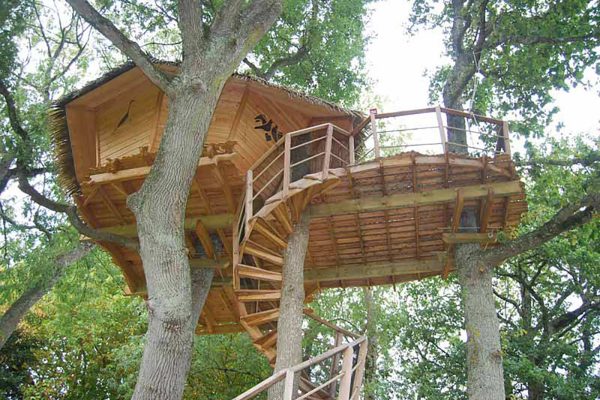 Cabane perchée à Saint-Pair-sur-Mer