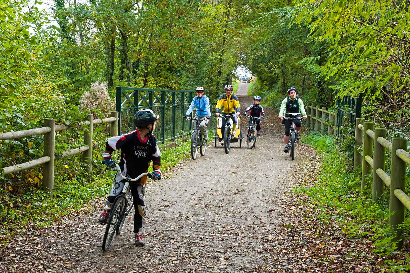 child friendly cycle routes near me