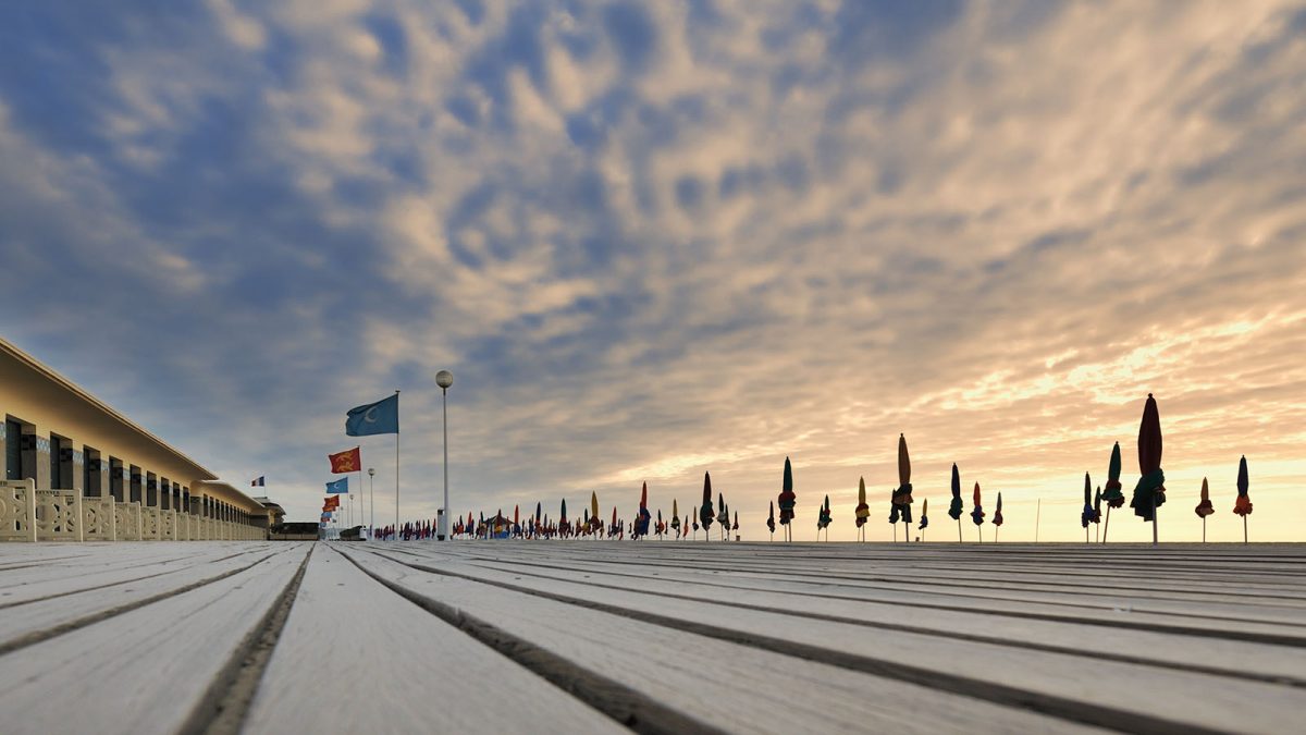Deauville seafront