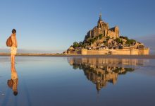 Experience the wonders of high tides at the Mont-Saint-Michel