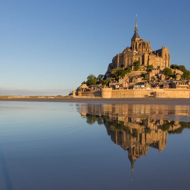 Experience the wonders of high tides at the Mont-Saint-Michel