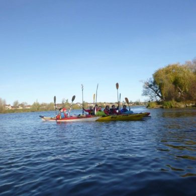 Les trésors de la Seine en kayak au coucher du soleil EX